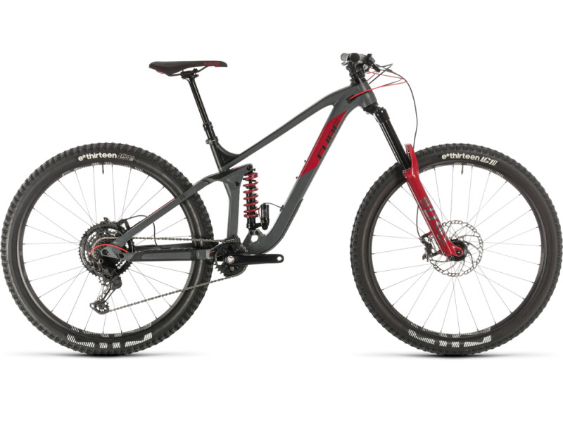 Cube Stereo 170 TM 29 grey´n´red