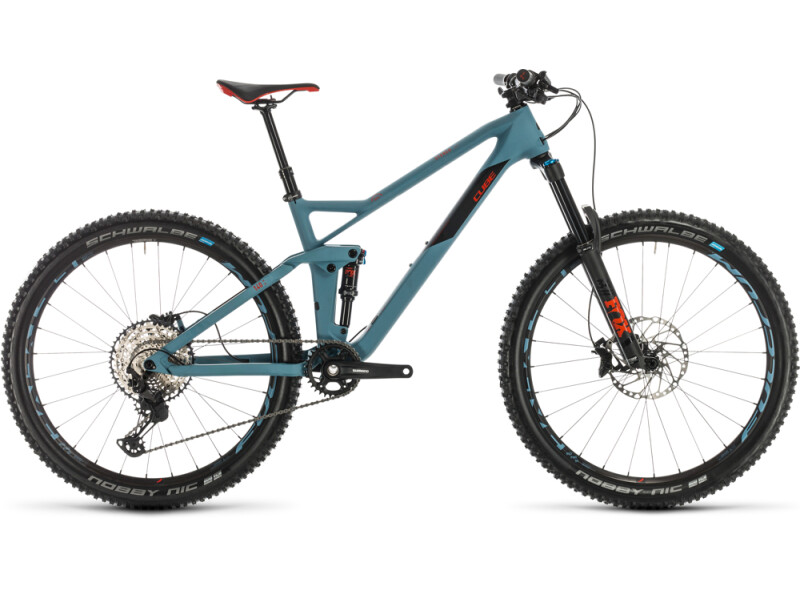 Cube Stereo 140 HPC Race 27.5 bluegrey´n´red