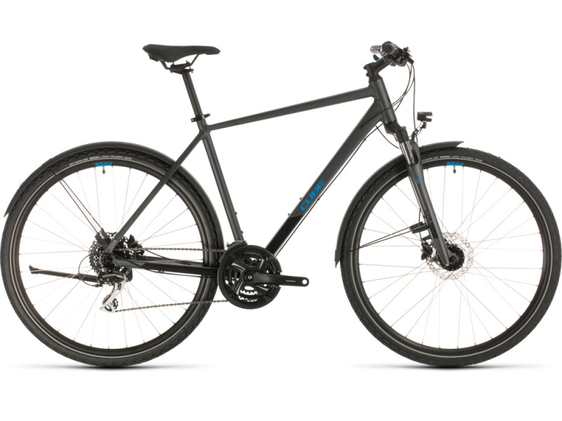 Cube Nature Allroad iridium´n´blue