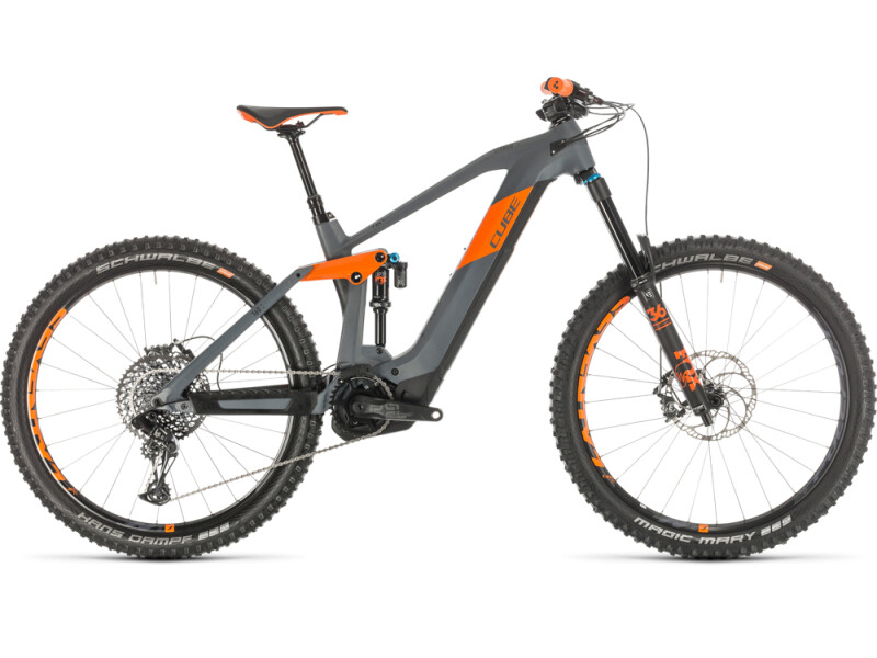 Cube Stereo Hybrid 160 HPC TM 625 27.5 grey´n´orange