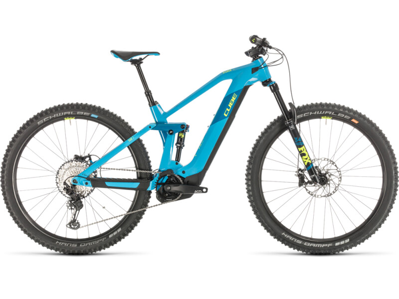 Cube Stereo Hybrid 140 HPC SL 625 29 reefblue´n´yellow