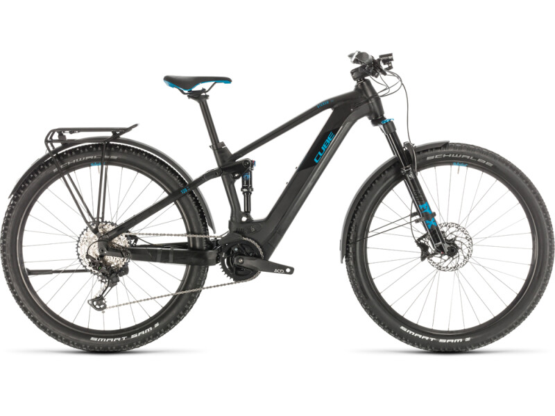 Cube Stereo Hybrid 120 Race 625 Allroad 29 black´n´blue