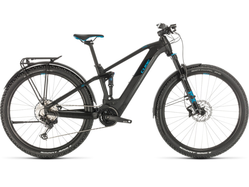 Cube Stereo Hybrid 120 Race 500 Allroad 29 black´n´blue