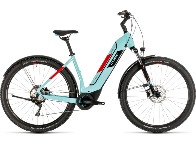 Cube Nuride Hybrid Pro 625 Allroad glacierblue´n´red