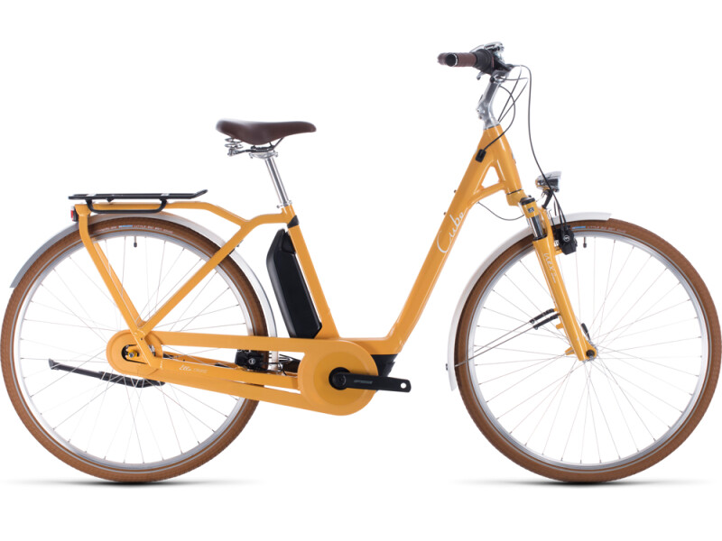 Cube Ella Cruise Hybrid 400 yellow´n´white