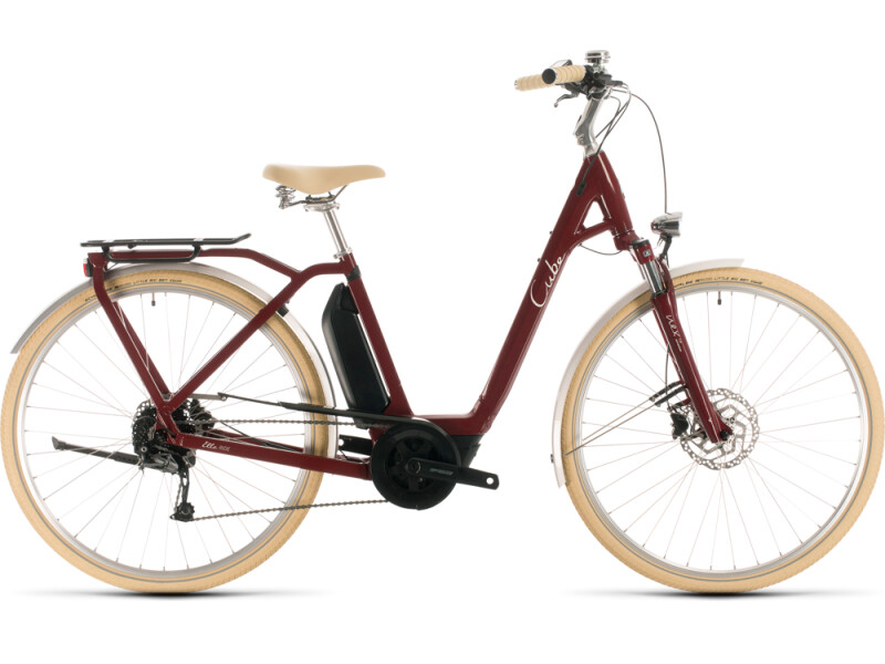 Cube Ella Ride Hybrid 400 red´n´white