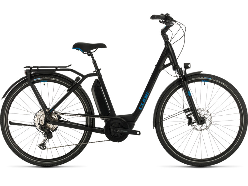 Cube Town Sport Hybrid EXC 500 black´n´blue