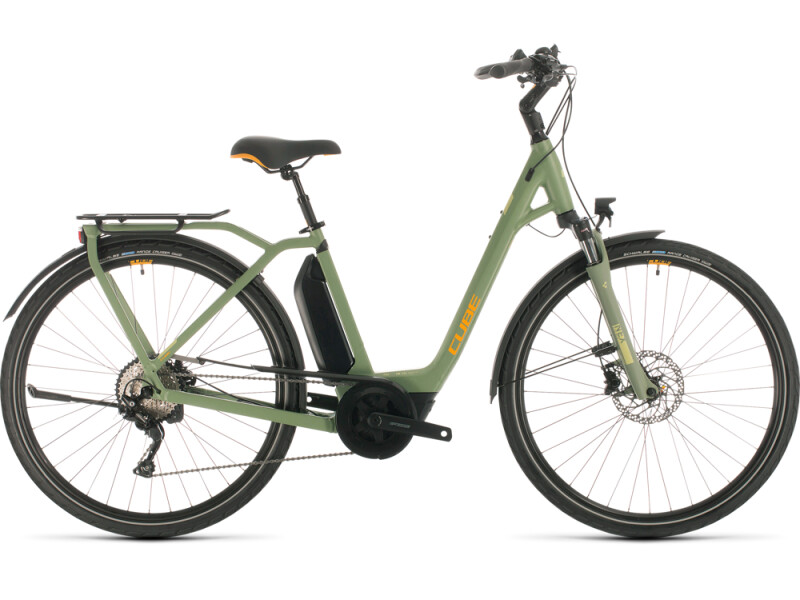 Cube Town Sport Hybrid Pro 500 green´n´orange