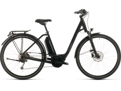 Cube Town Sport Hybrid One 400 black´n´grey Easy Entry