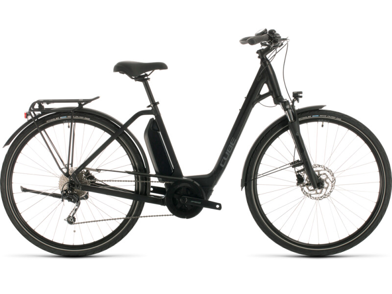Cube Town Sport Hybrid ONE 400 black´n´grey