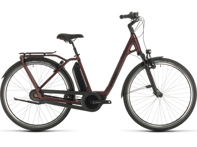 Cube Town Hybrid EXC 500 red´n´black