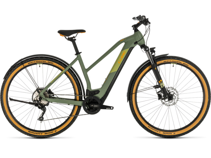 Cube Cross Hybrid Pro 500 Allroad green´n´orange