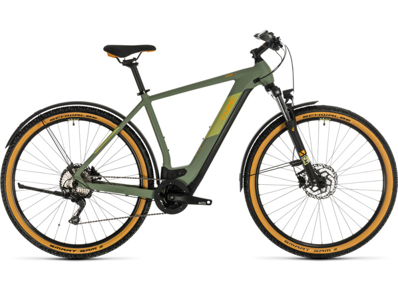 Cube Cross Hybrid Pro 500 Allroad green´n´orange