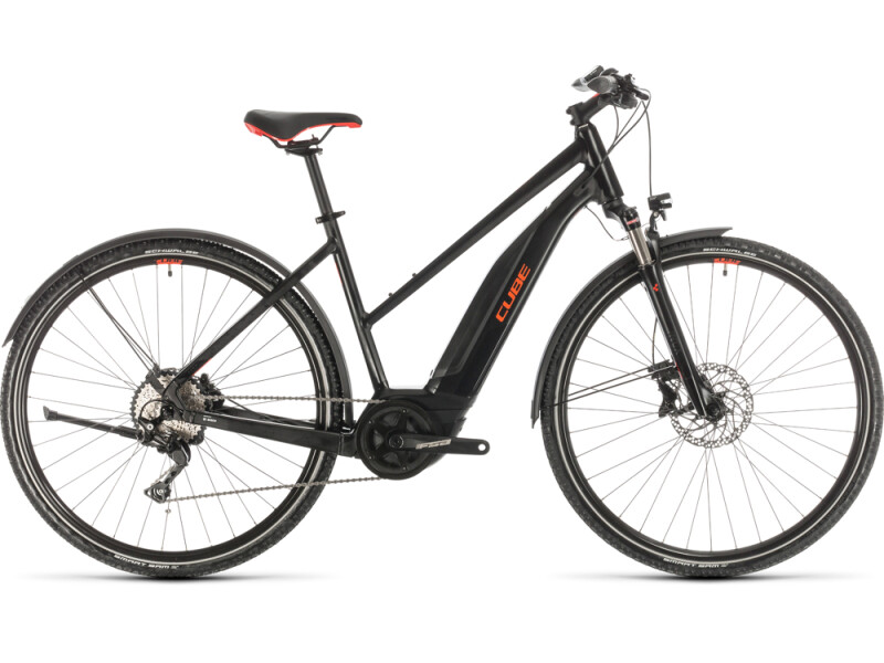 Cube Nature Hybrid EXC 500 Allroad black´n´red