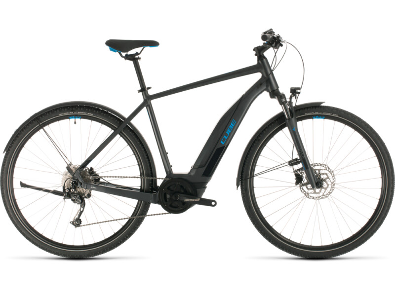 Cube Nature Hybrid ONE 400 Allroad iridium´n´blue