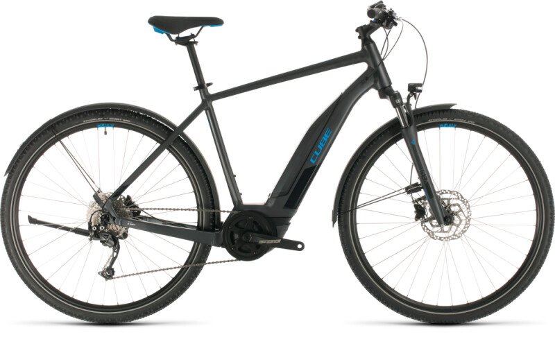 Cube Nature Hybrid ONE 400 Allroad iridium´n´blue