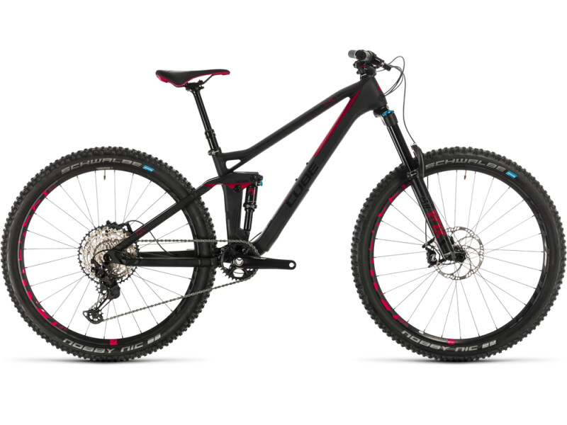 Cube Sting WS 140 HPC Race carbon´n´rubinred