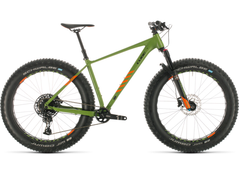 Cube Nutrail green´n´orange