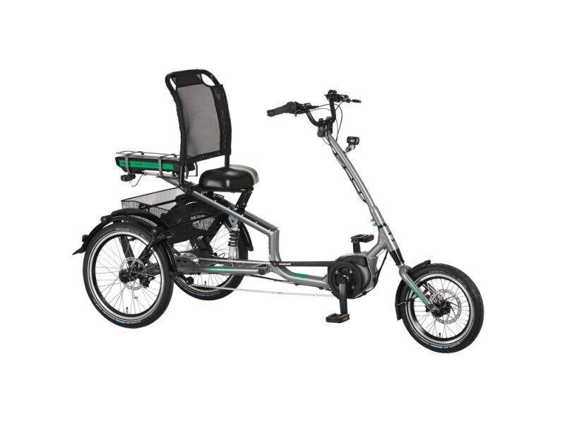 Pfau-Tec ELO-Scooter Trike grau