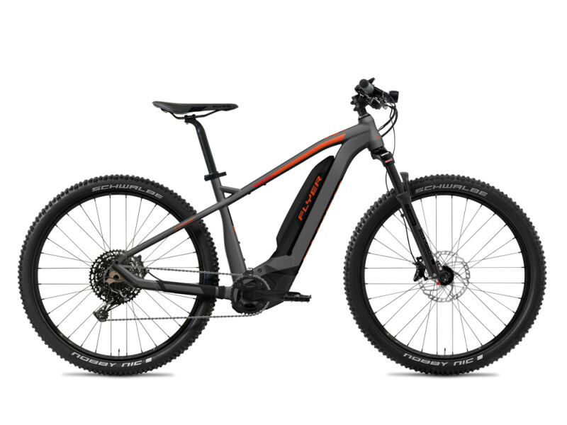 FLYER Uproc2 4.50 Anthracite / Magma Red Matt