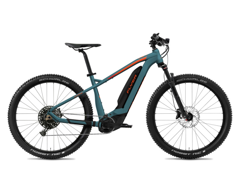FLYER Uproc2 4.50 Teal Blue / Magma Red Matt
