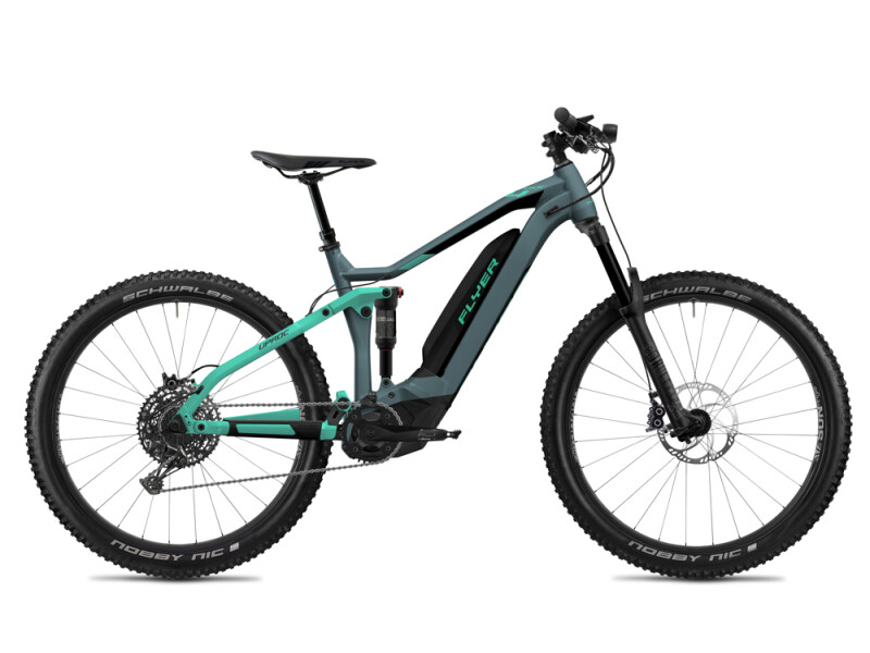 FLYER Uproc4 6.50 Pigeon Blue / Mint Matt