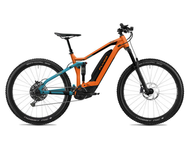 FLYER Uproc4 6.50 Tangerine Orange/Teal Blue Mat