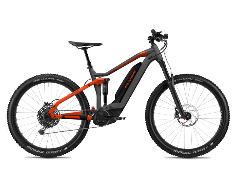 FLYER Uproc7 6.50 Anthracite / Magma Red Matt