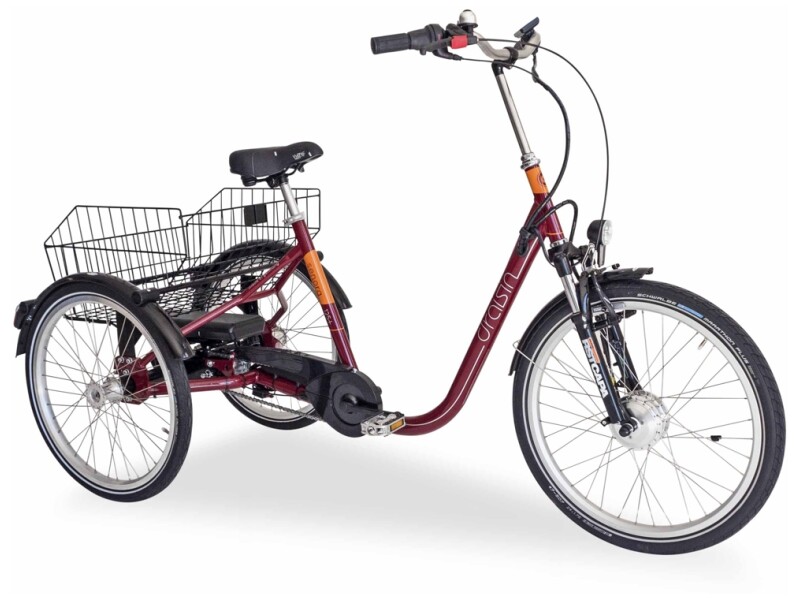 Draisin SENORA mit Motor rot