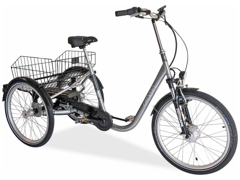 Draisin SENORA mit Motor silber