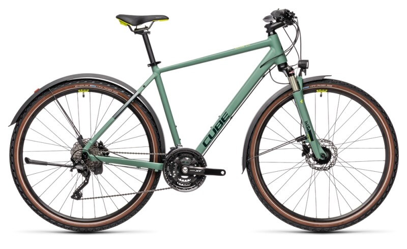Cube Nature EXC Allroad green´n´bluegreen