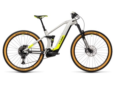 Cube Stereo Hybrid 140 HPC Race 625 grey´n´yellow