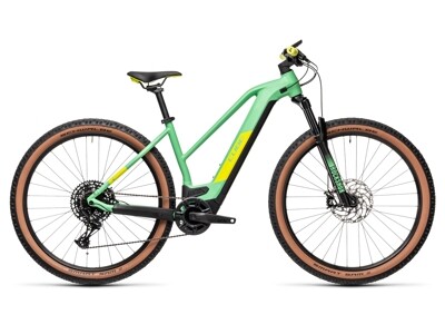 Cube REACTION HYBRID SL mint-Lime Trapez