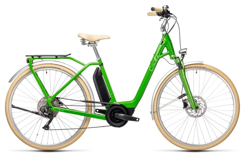 Cube Ella Ride Hybrid 400 applegreen´n´white e-Citybike