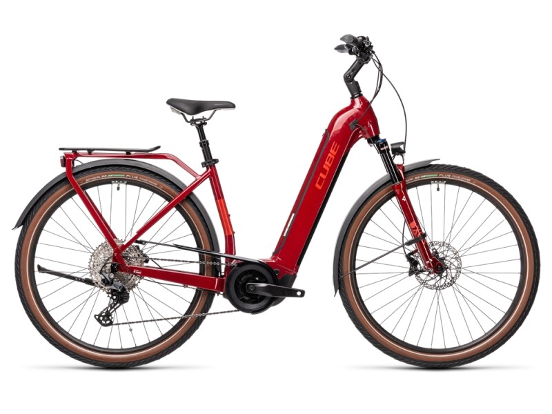 Cube Touring Hybrid EXC 625 red´n´grey