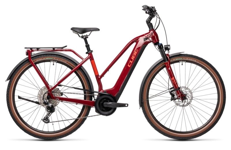 Cube Touring Hybrid EXC 500 red´n´grey