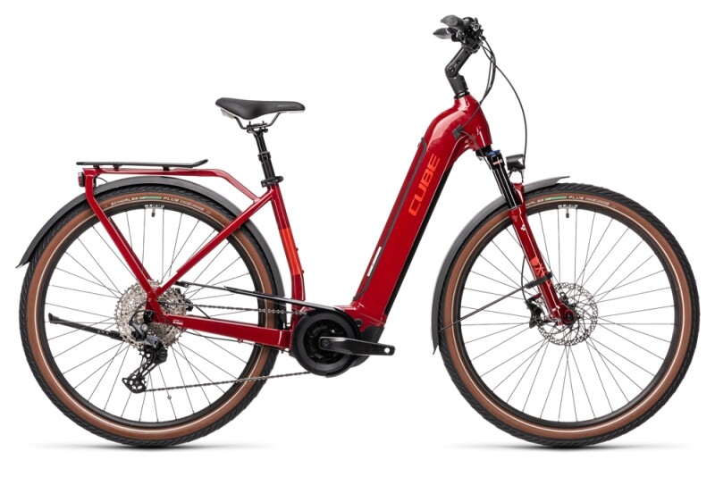 Cube Touring Hybrid EXC 500 red´n´grey