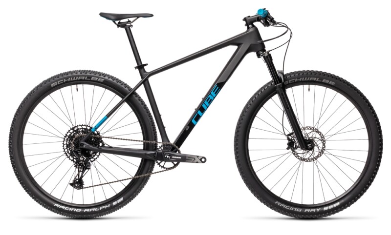 Cube Reaction C:62 One carbon´n´blue Mountainbike