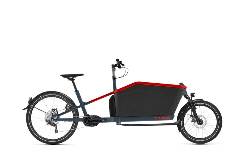Cube Cargo Hybrid Sport Dual blue´n´red e-Lastenrad