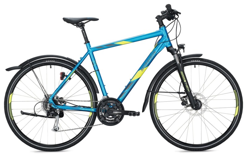 MORRISON X 2.0 Diamant blue-neon yellow Trekkingbike