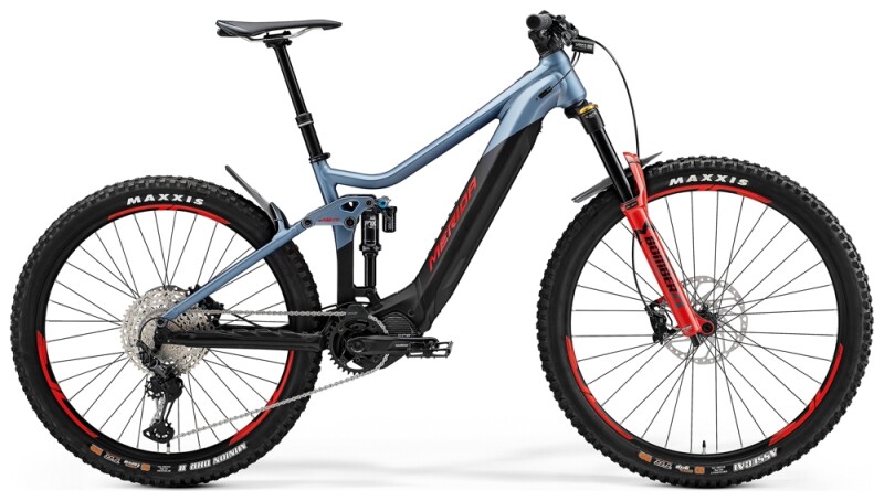 Merida eONE-SIXTY 700 Stahl-Blau/Schwarz