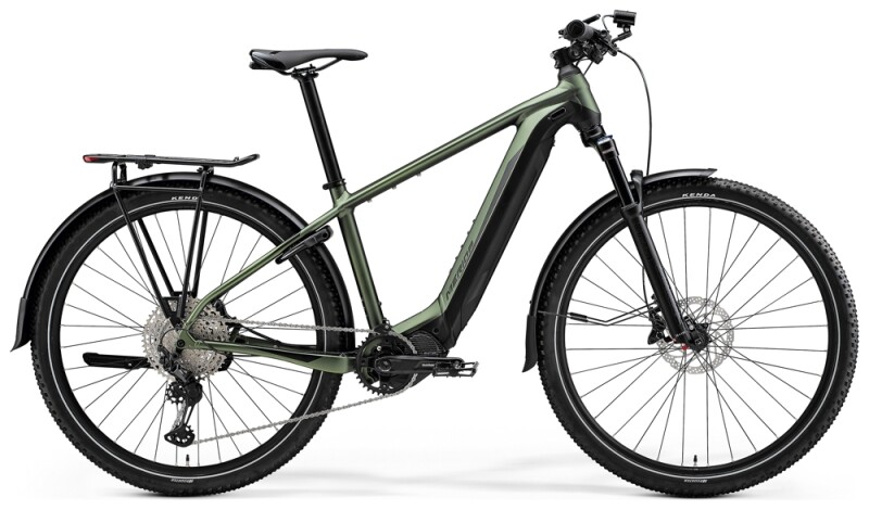 Merida eBIG.NINE 700 EQ Matt-Grün/Schwarz