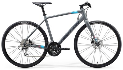 Merida - SPEEDER 100 Matt-Grau/Blau-Rot