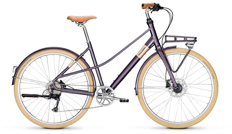 Raleigh HALIFAX 9 Mixte purple Urban-Bike