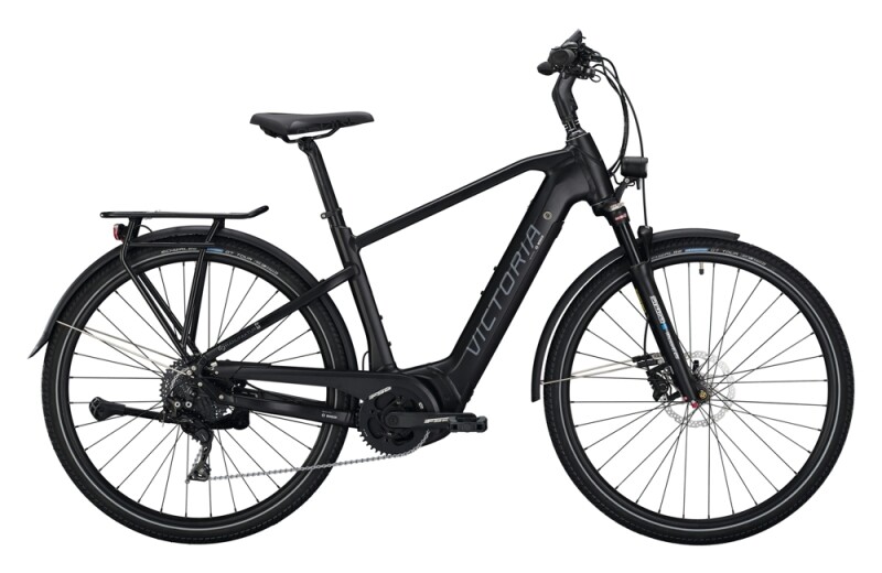 Victoria eManufaktur 12.9 schwarz, grau e-Trekkingbike