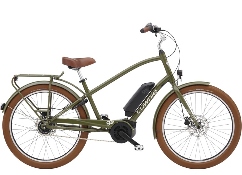 Electra Bicycle Townie Go! 5i Step-Over Olive