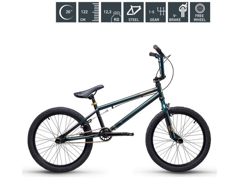 S´cool XtriX 40 darkgreen/gold