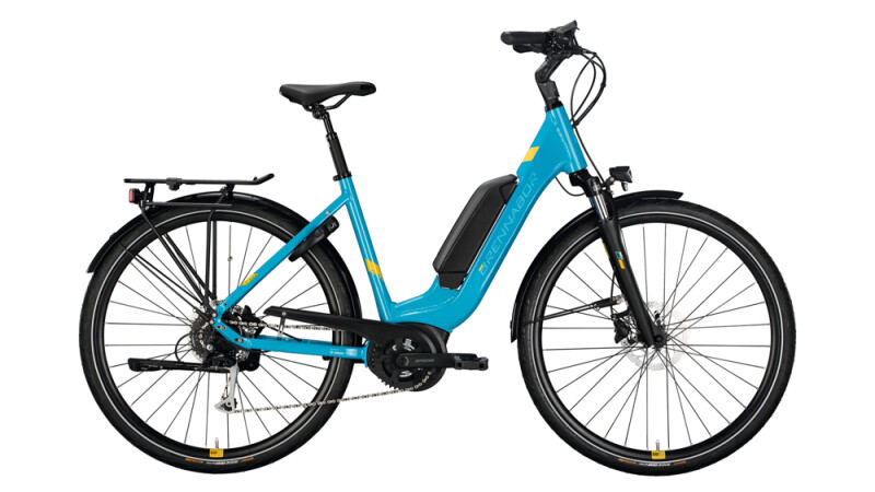 Brennabor T-30e petrol / yellow e-Trekkingbike