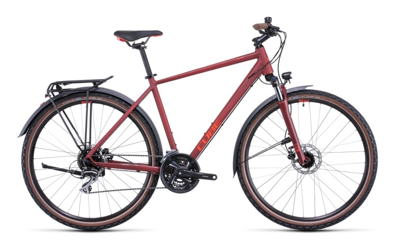 Cube Nature Allroad darkred´n´red