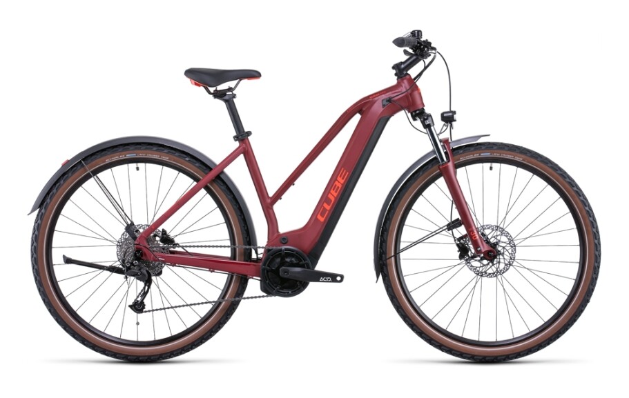 Cube NURIDE Hybrid Performance 625 Allroad red Trapez